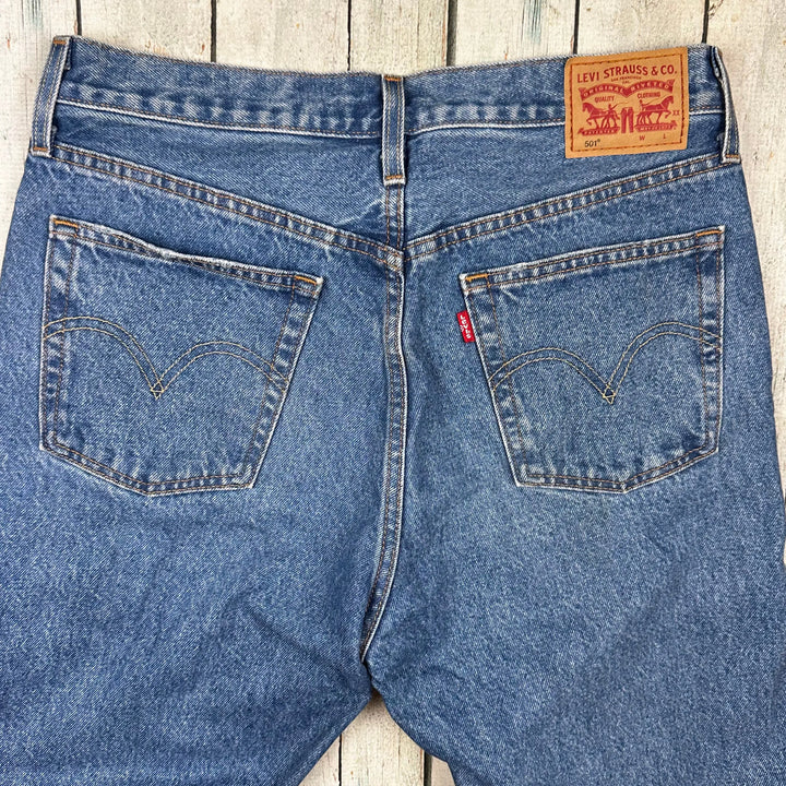 Levis 501 Classic Ladies Denim Jeans -Size 29/28 - Jean Pool