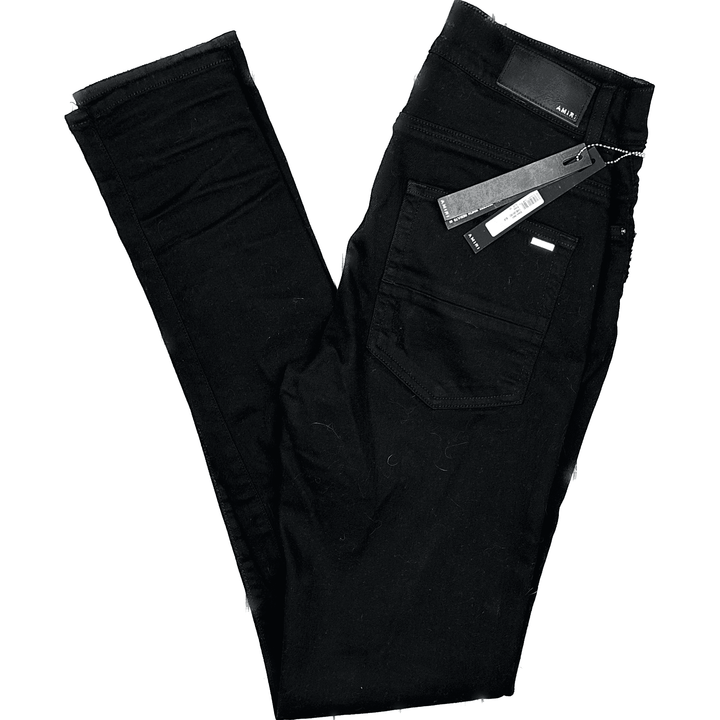 NWT AMIRI 'Stack Jean' Mens Skinny Fit Black- Size 30 - Jean Pool