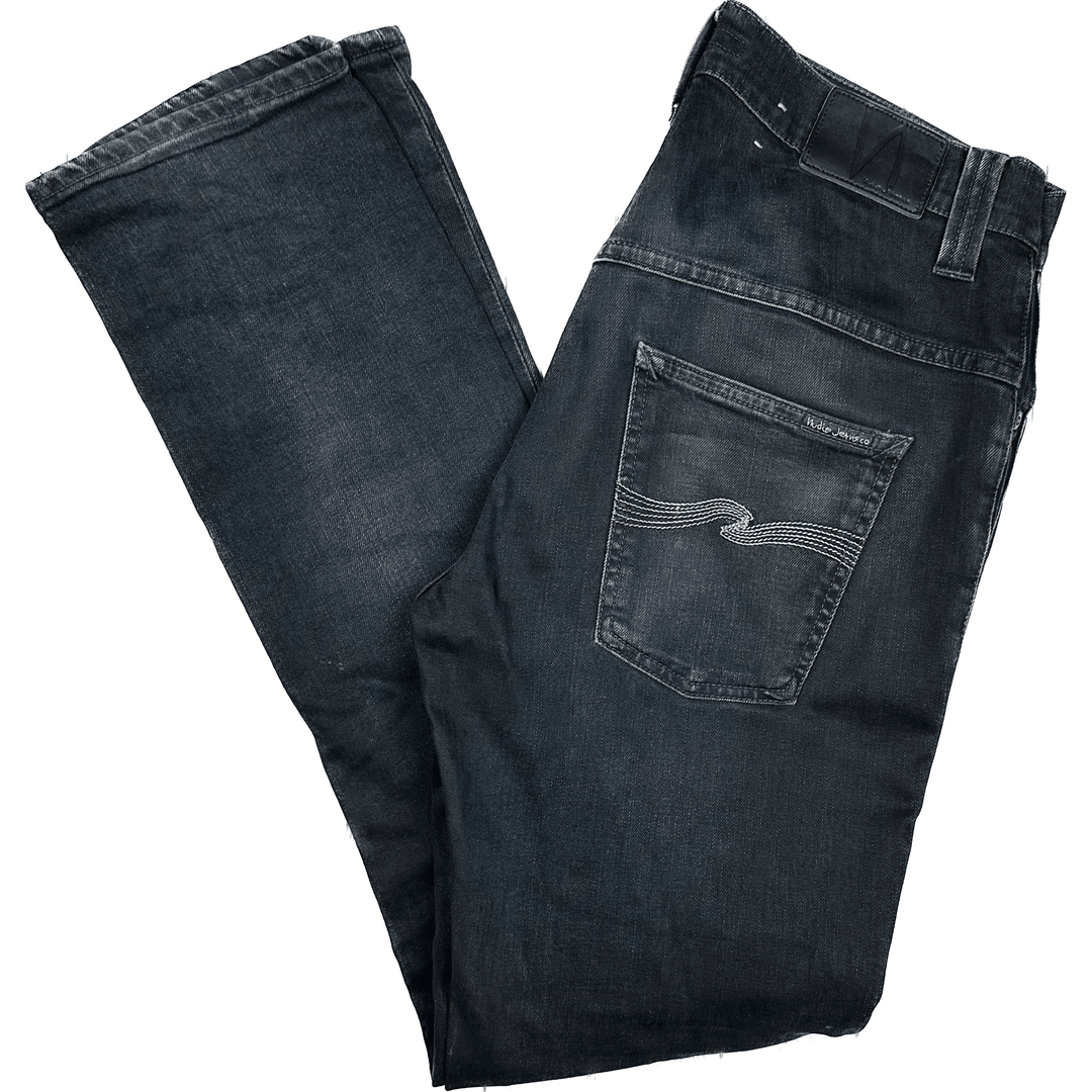 Nudie Jeans Co. 'Thin Finn' Org. Blue Strike Jeans - Size 32/32 - Jean Pool