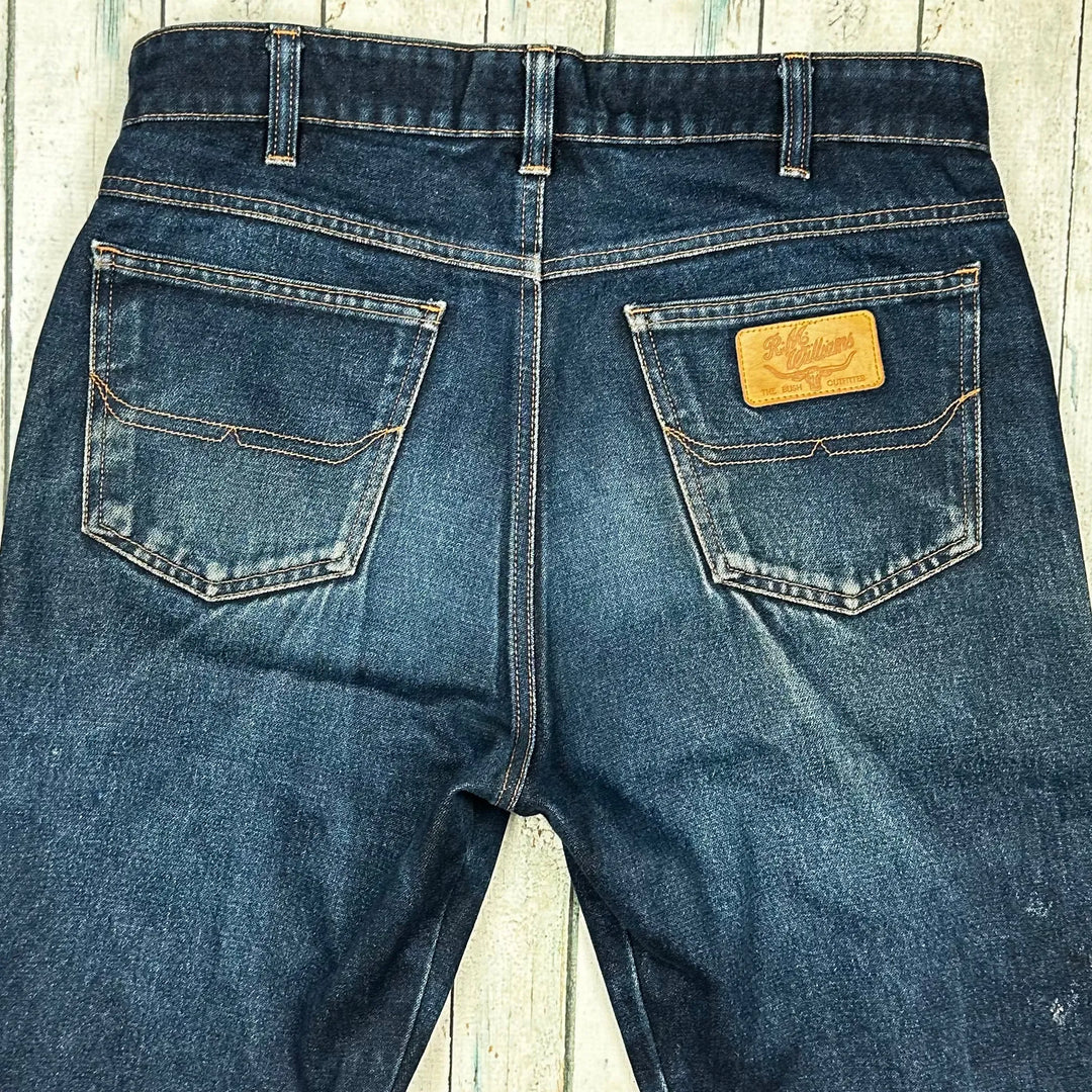 R.M. Williams Australian Mens Easy Fit Jeans- Size 33 Short - Jean Pool