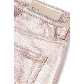 NWT - GRLFRND 'Karolina' Ladies Rose Gold Jeans -Size 25 - Jean Pool