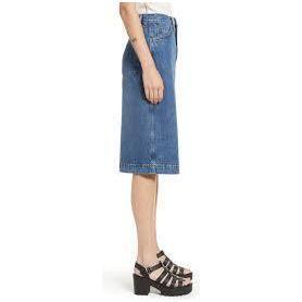 NWT-Frame USA Made Denim Slit Jeans Skirt - Size 28 - Jean Pool