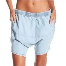 One Teaspoon 'Calypso' Denim Shorts - Size M - Jean Pool
