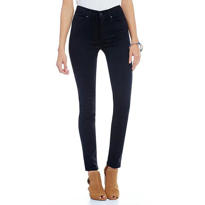 Ladies Levis Slimming Skinny Black Jeans - Size 33 or 15AU