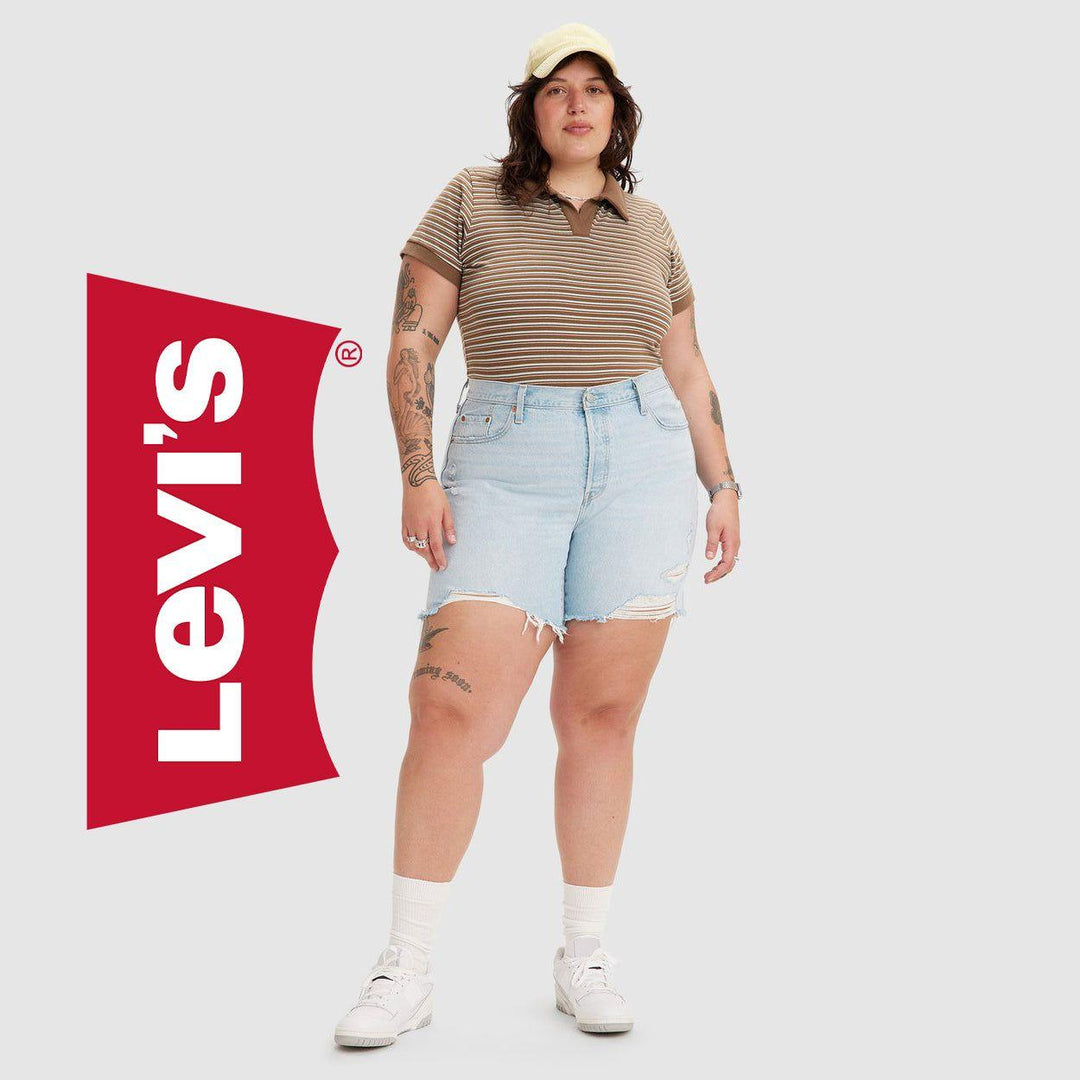NWT - Levis 501 90's Denim Shorts -20 Plus Size - Jean Pool