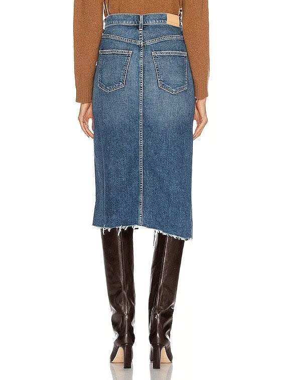 Citizens of Humanity 'Aubrey' Denim Midi Skirt- Size 29