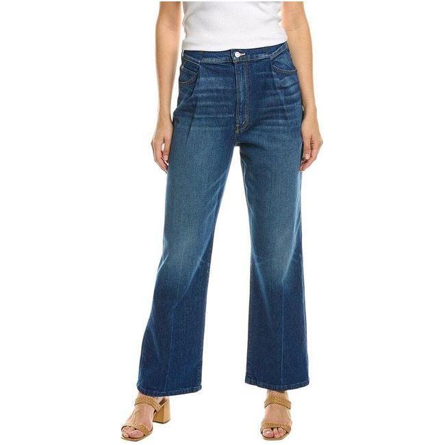 NWT - Mother 'The Pinch-Sneak' Bad Reputation Wide Jeans - Size 28 - Jean Pool