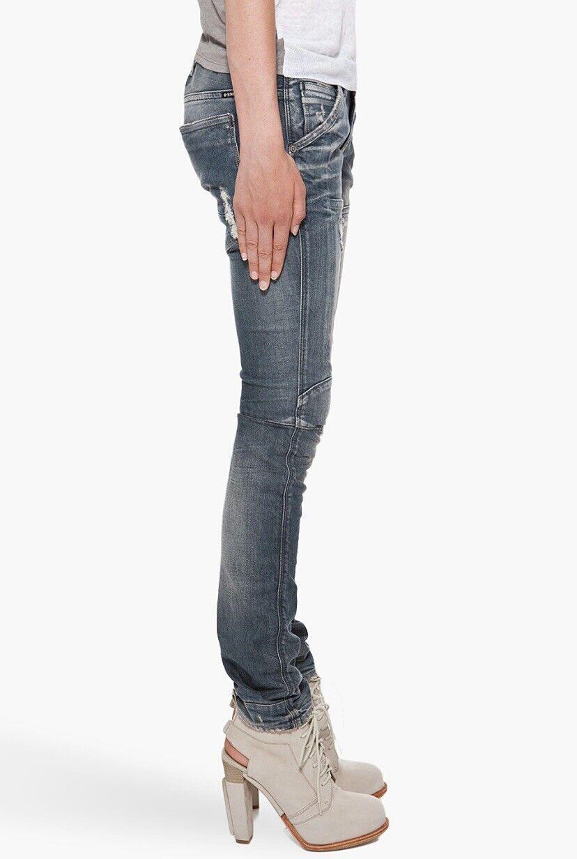 G Star RAW Womens 'New Elva Tapered' Jeans -Size 26/28 - Jean Pool