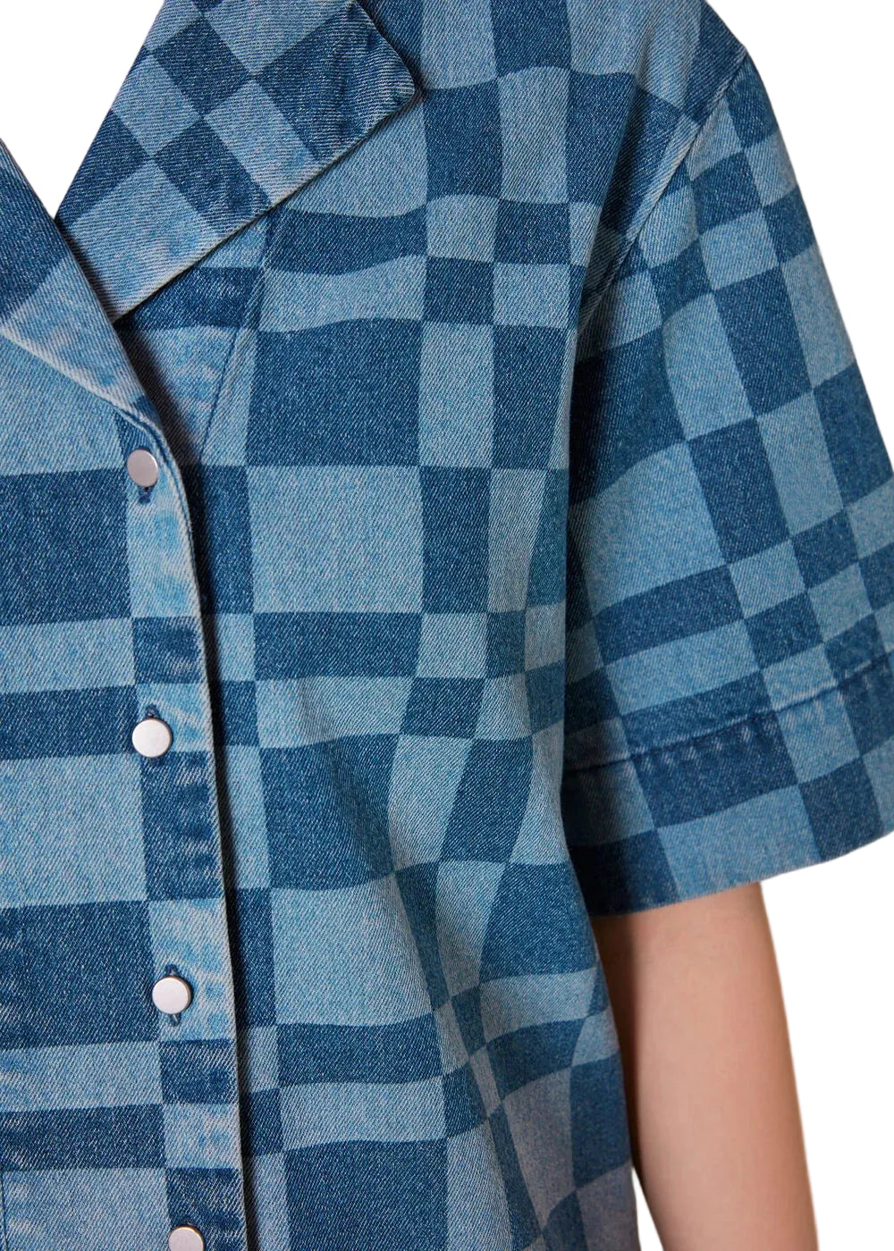 NWT - Whistles Checkerboard 'Billie Bleach' Shirt/Jacket - Size 10