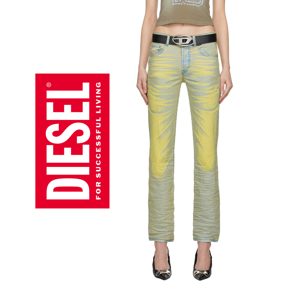 NWT - Diesel '1989 D-Mine' Mid Rise Slim Straight Jeans Size - 27"