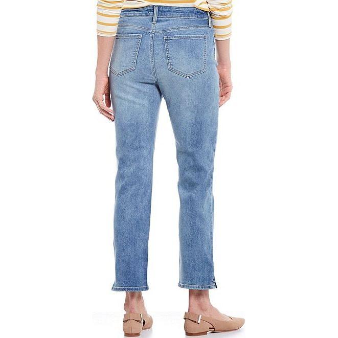 NWT - NYDJ 'Sheri Slim ' Ankle Mock Fly Jeans in Biscayne -Size 8US or 12 AU - Jean Pool