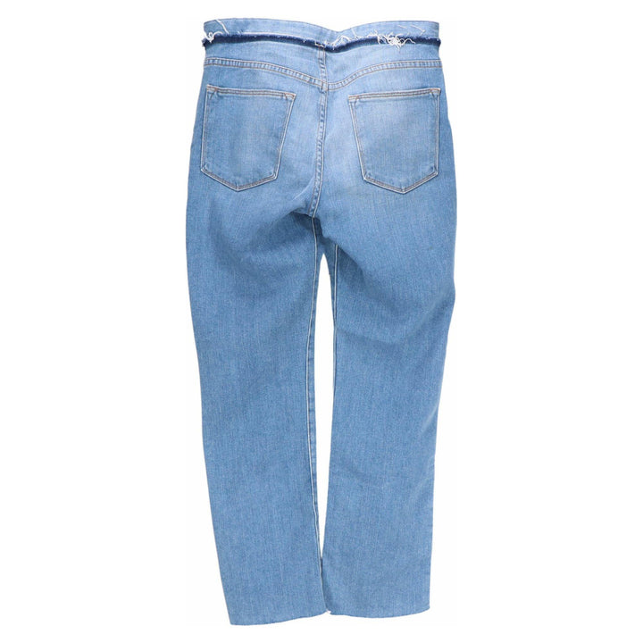 NWT- Frame Denim 'Le High Straight' Tie Waist Jeans RRP $425 -Size 26 - Jean Pool