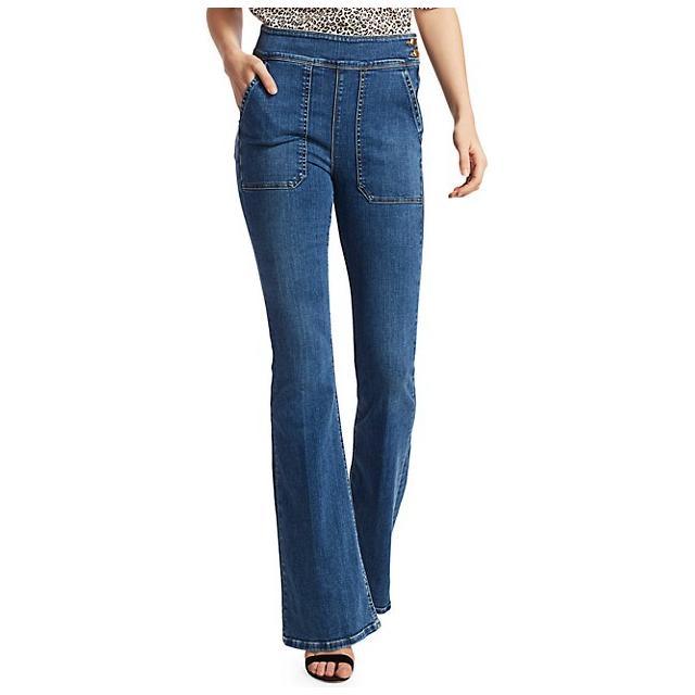 NWT- Frame Denim 'Le Flare de Francoise' Sunnyslope Jeans RRP $455 -Size 26 - Jean Pool