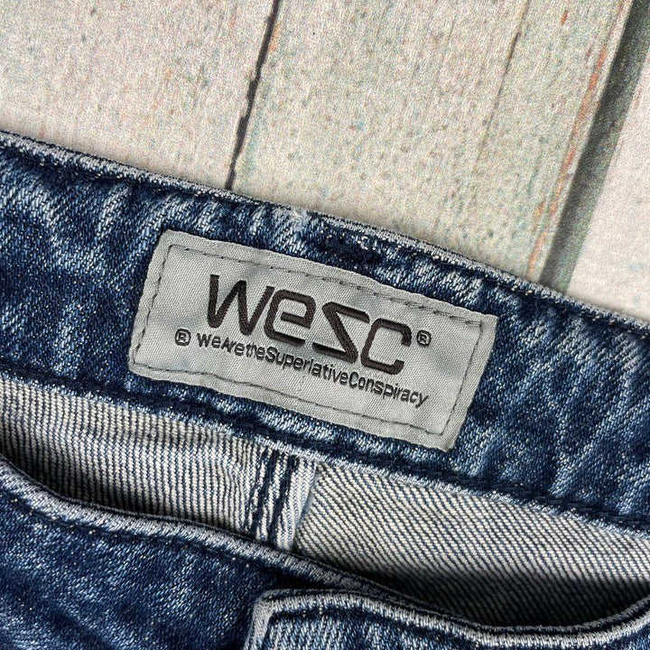 WEZC Superlative Conspiracy Mens Slim Fit Jeans- Size 34 - Jean Pool