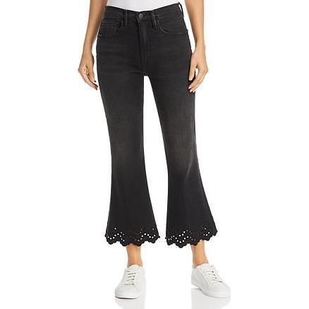 NWT- Frame Denim 'Lacey' Crop Flare Jeans RRP $395 -Size 25 - Jean Pool
