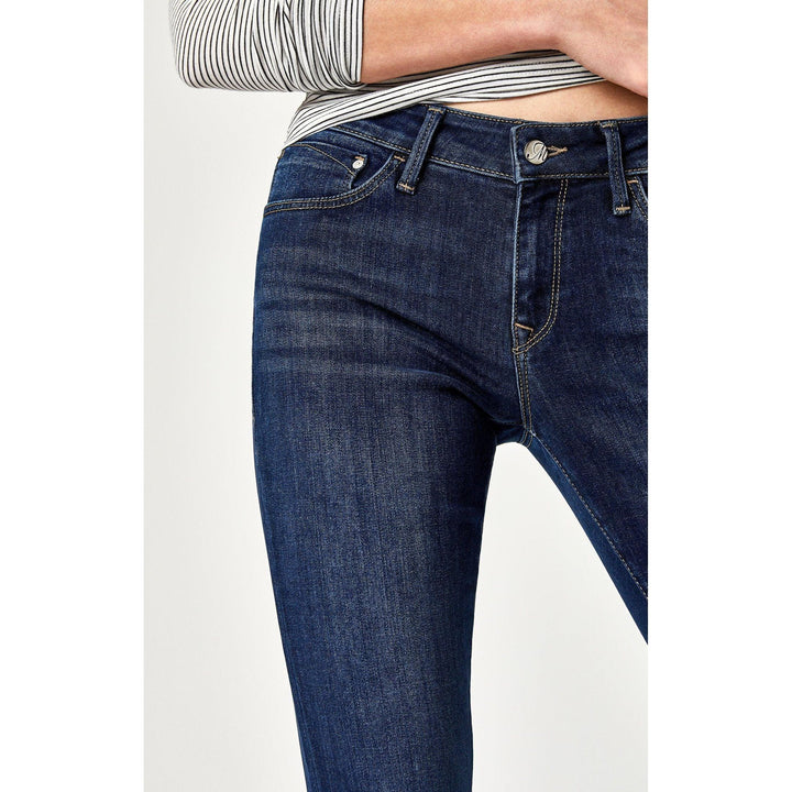 NWT - Mavi White Edge 'Alexa' Ladies Mid Rise Skinny Jeans -Size 24/34 - Jean Pool