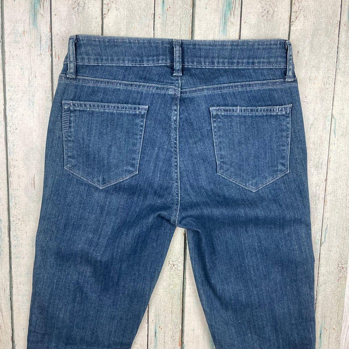 Frame Denim Panelled Skinny Jeans-Size 27 - Jean Pool