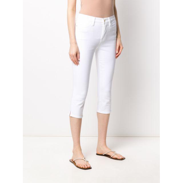 NWT- Frame Denim 'Le Pedal' White Crop Jeans RRP $295 -Size 29 - Jean Pool