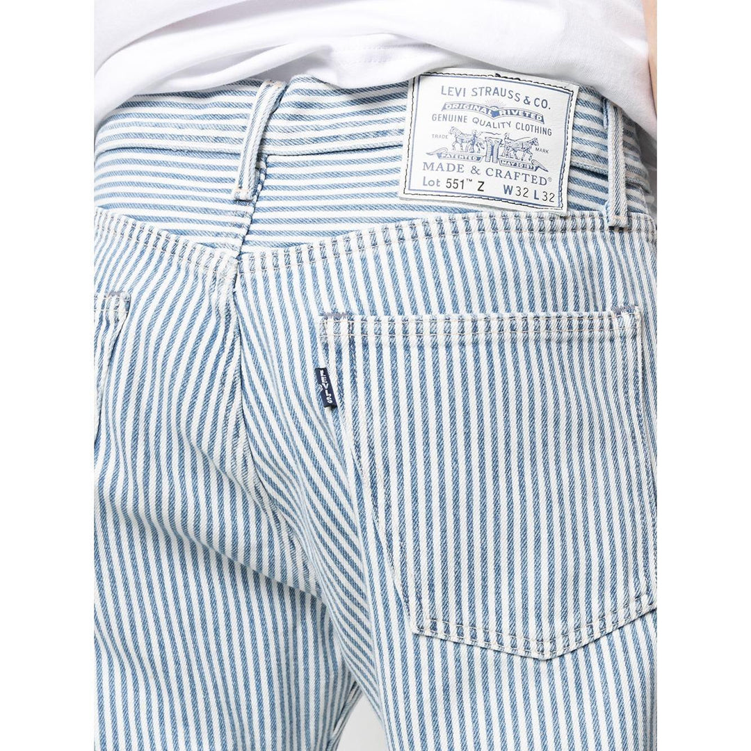 NWT - Levis 'Made & Crafted' Engineer Stripe 551 Z Denim Jeans - Size 36/32 - Jean Pool