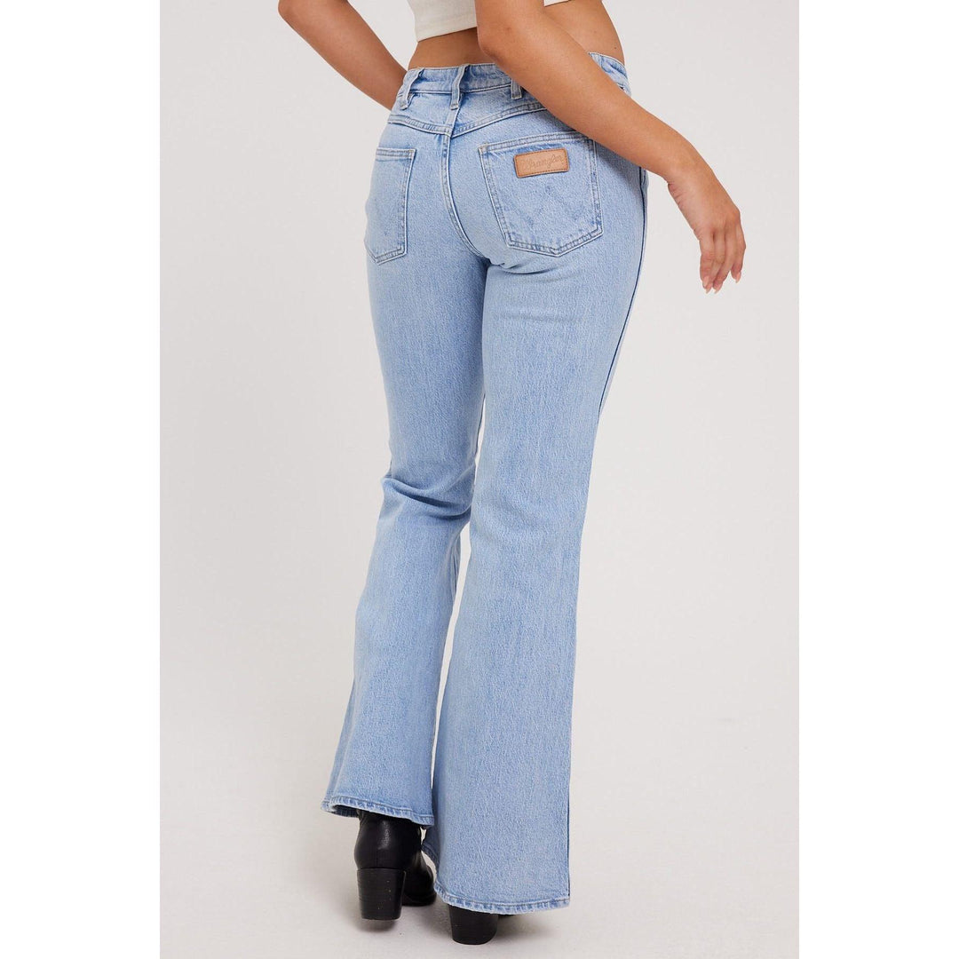 NWT- Wrangler Low Rise 'Lou Lou Bells' 70's Style Flared Jeans - Size 8 - Jean Pool