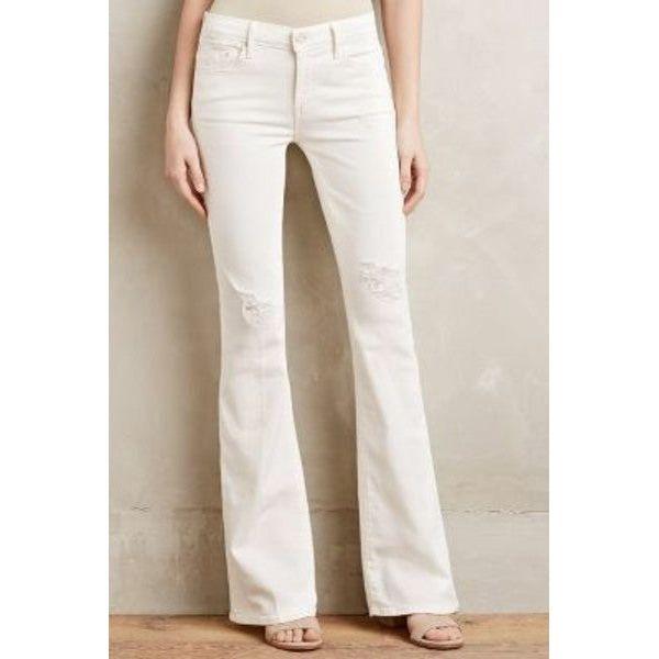 NWT - Mother 'The Cruiser' Tea & Biscuits Destroyed Flare Jeans RRP $465 - Size 31 - Jean Pool