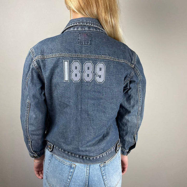 Lee Classic Blue '1889' Ladies Denim Jacket - Size L - Jean Pool