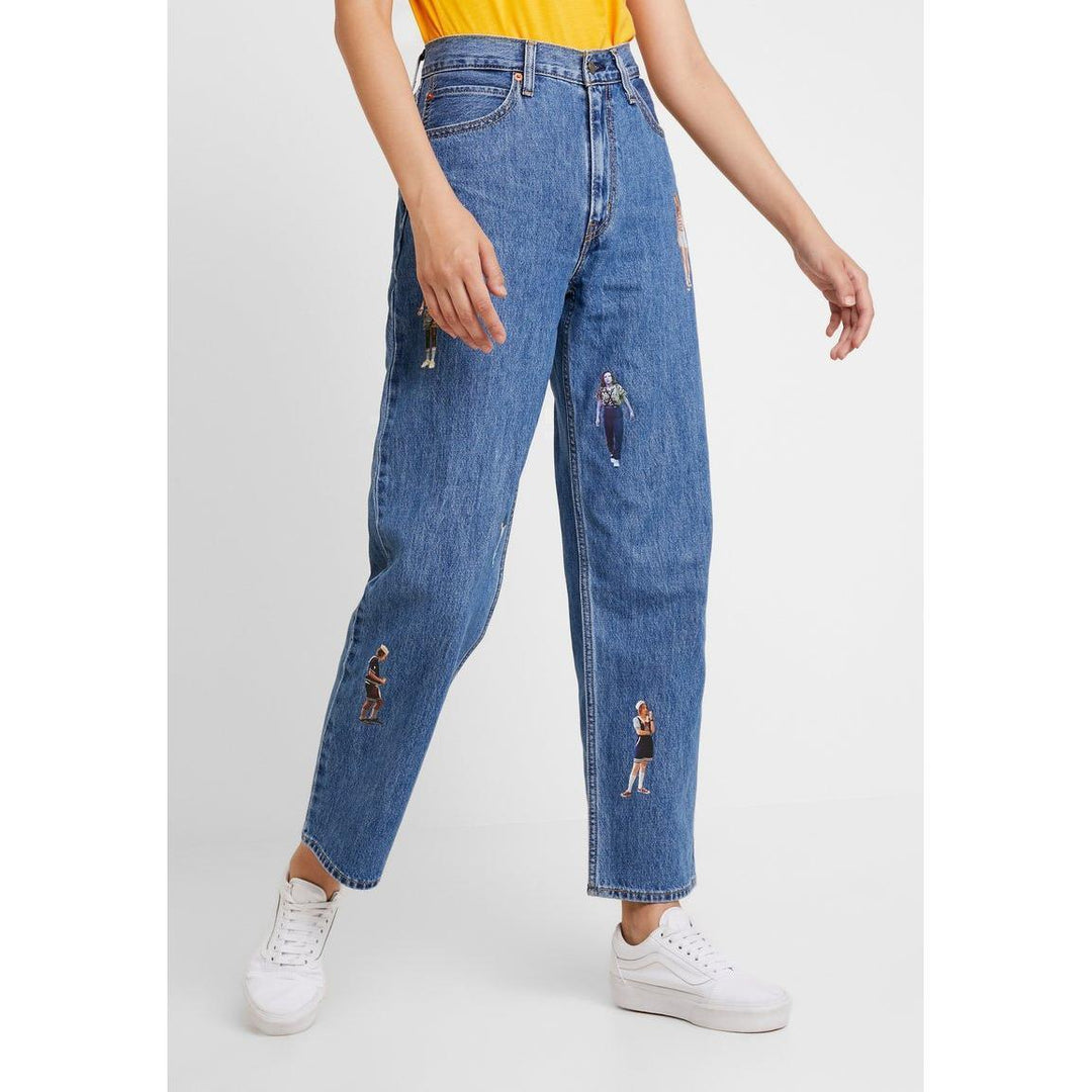 NWT - Levis x Stranger Things Ladies 'Dad Jeans' -Size 28 - Jean Pool