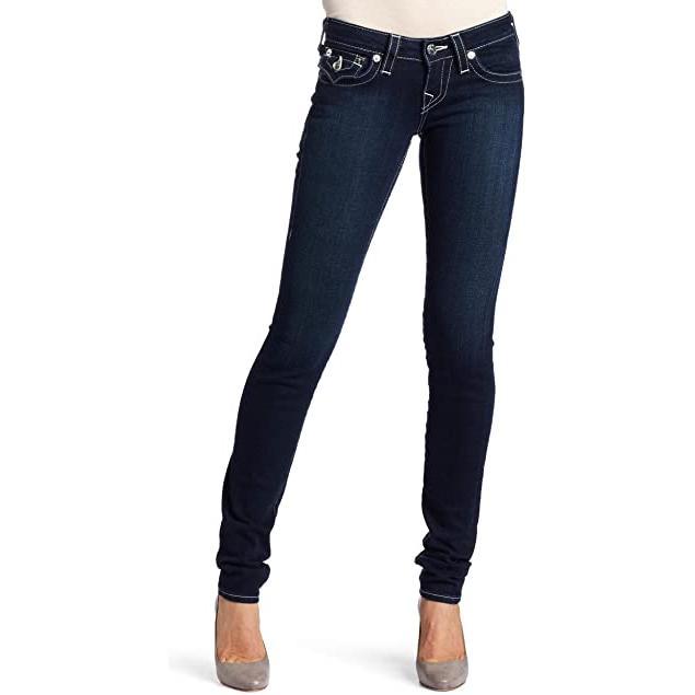 NWT - True Religion 'Julie' Lonestar Straight Jeans- Size 26 - Jean Pool