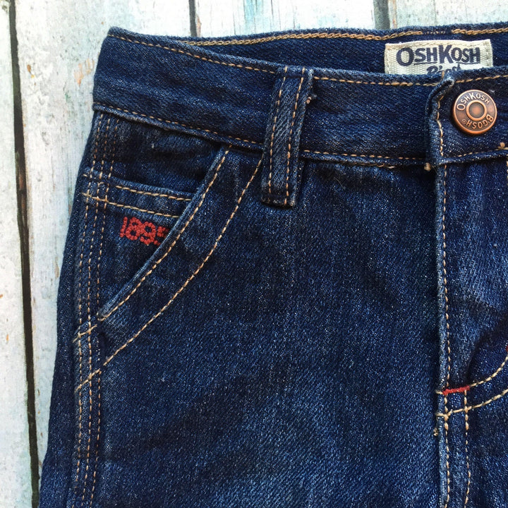 Osh Kosh Kids Carpenter Jeans - Size 12M-Jean Pool