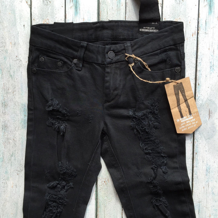 NWT - Insight Black Super Skinny 'Beanpole' Jeans- Size 24"-Jean Pool