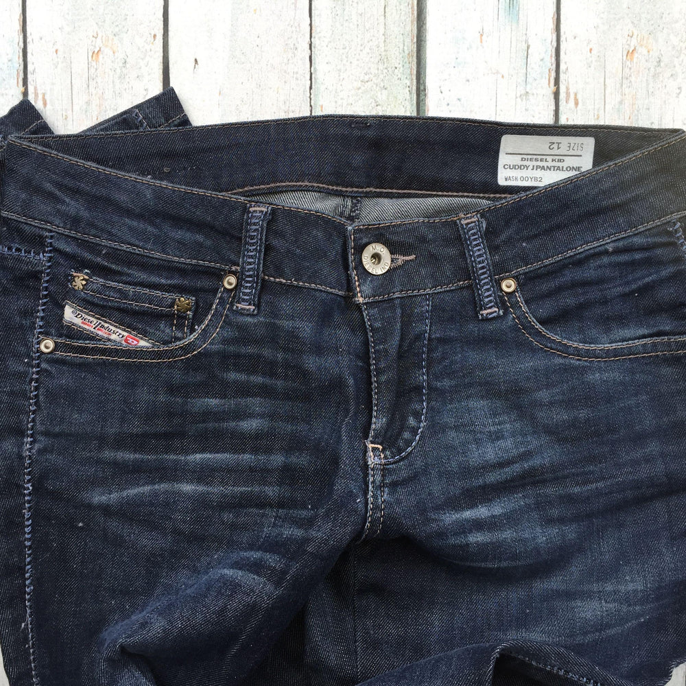 Diesel 'Cuddy J Pantalone' Girls Jeans- Size 12-Jean Pool