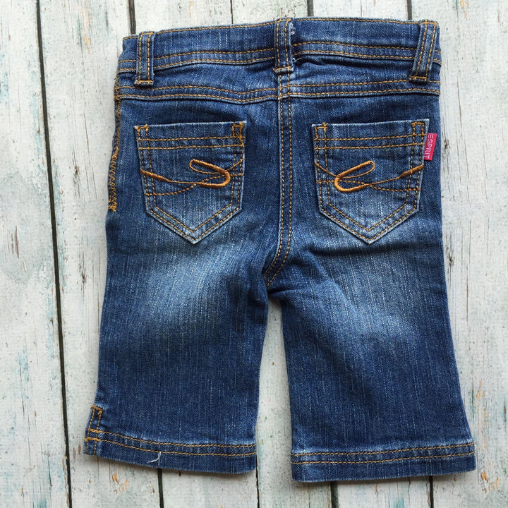 Esprit Girls Denim Jeans - Size 12M-Jean Pool