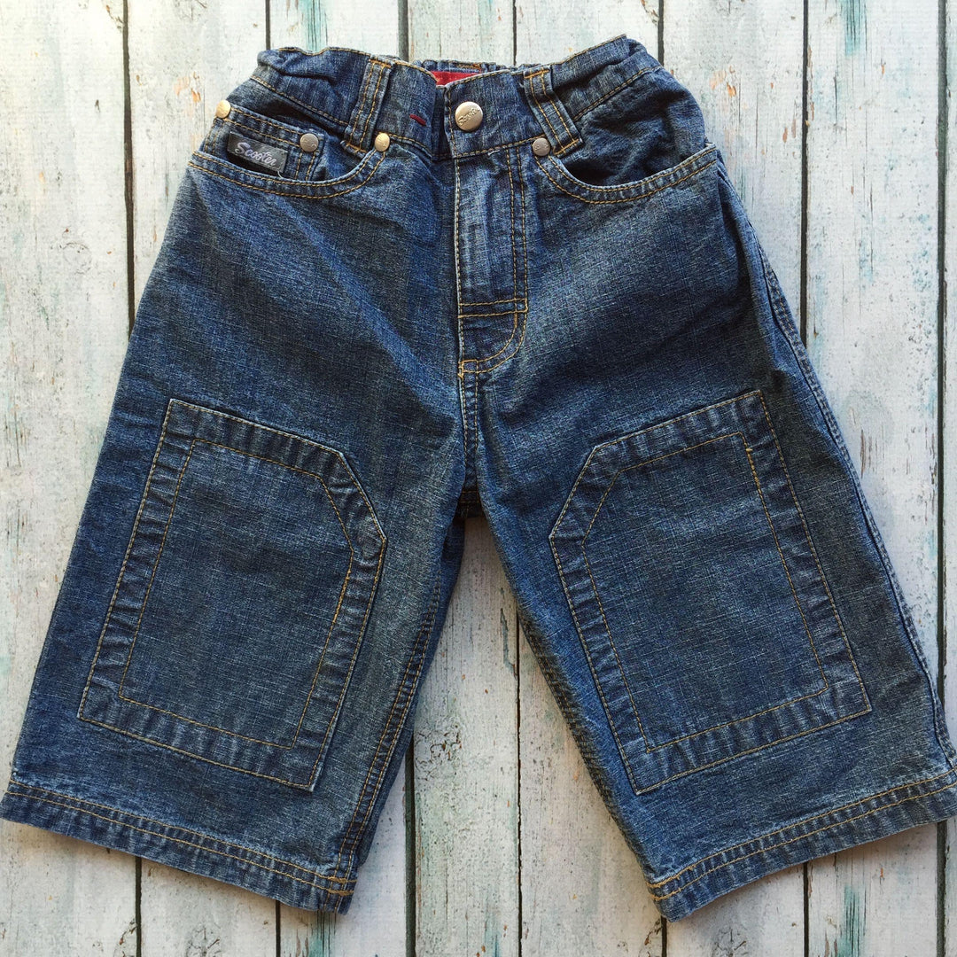 Scooter Boys Denim Shorts - Size 5-Jean Pool