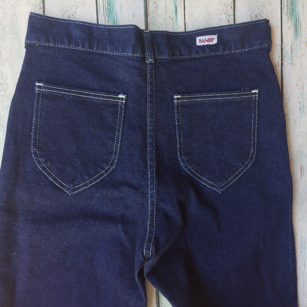 Iconic Australian Made - Sandi 1980's Stretch Jeans- Size 12/14-Jean Pool
