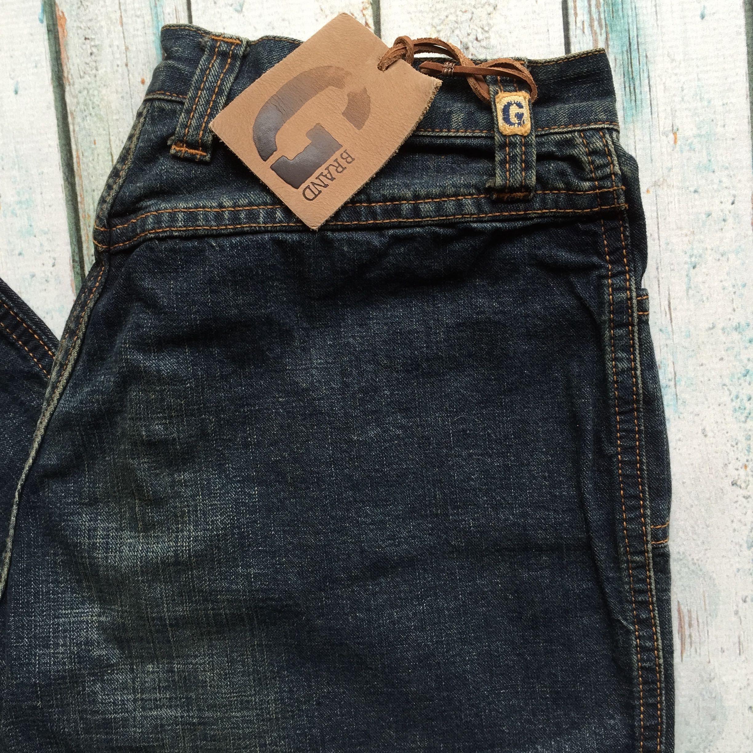 NWT G Brand Lace up Flare Denim Jeans Size 29 Jean Pool