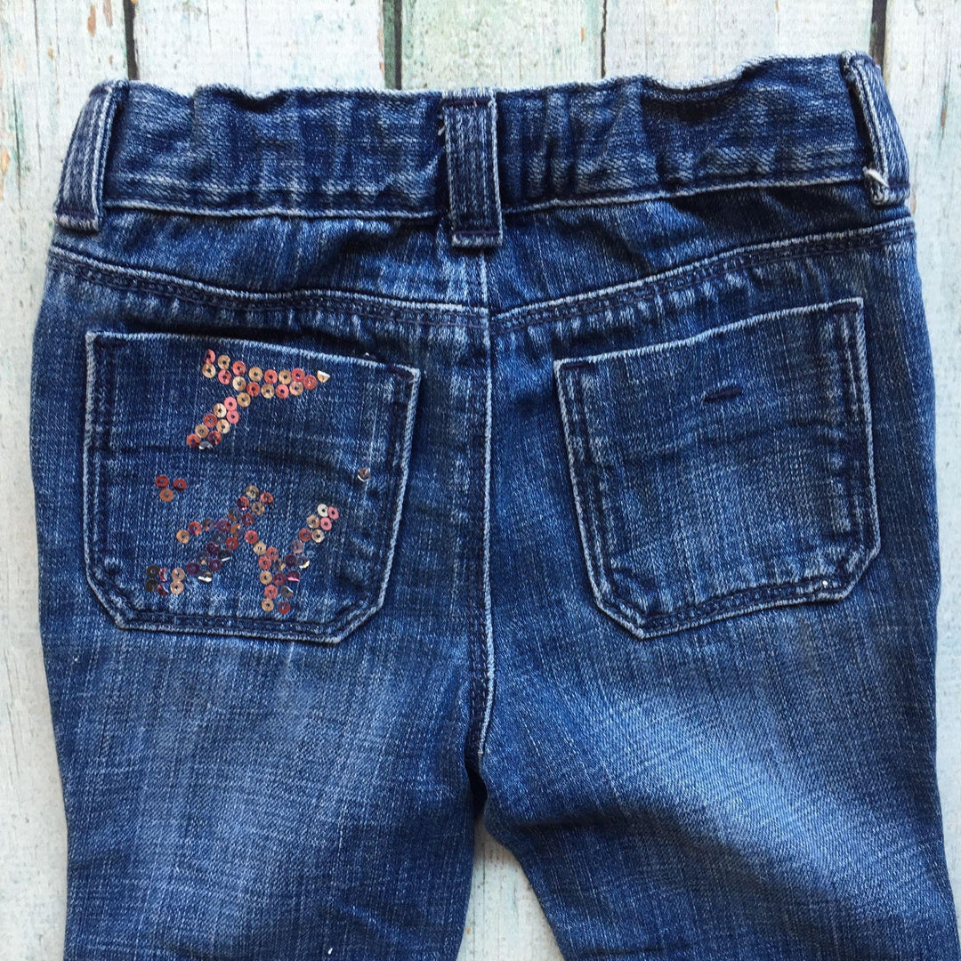 Tommy Hilfiger Girls Denim Jeans - Size 2T-Jean Pool