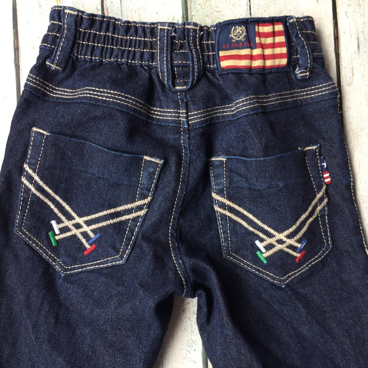 US Polo Assn. Boys Jeans - Size 6/7-Jean Pool