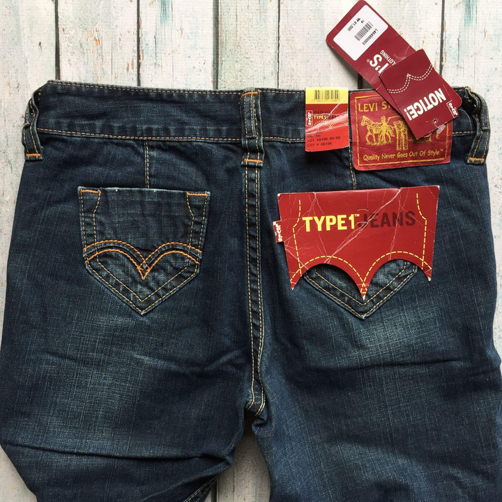 NWT - Levis TYPE1 Ladies Denim Jeans -Size 29-Jean Pool