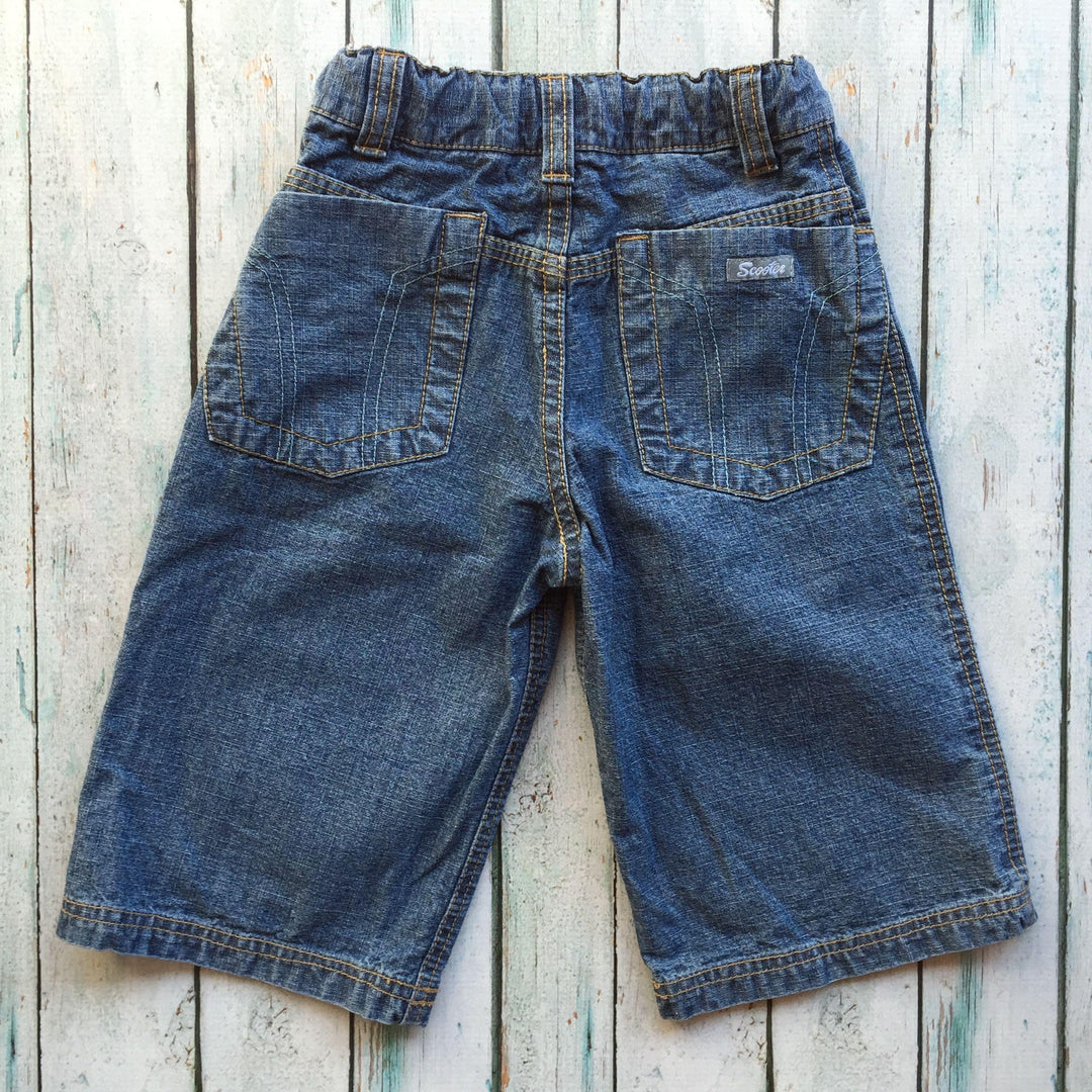 Scooter Boys Denim Shorts - Size 5-Jean Pool