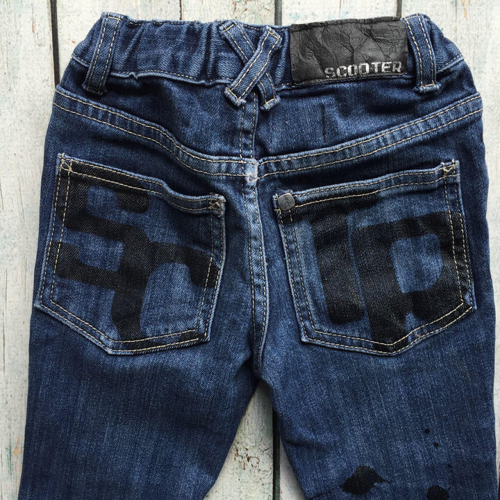 Scooter Boys Ink Splash Skinny Jeans - Size 3-Jean Pool