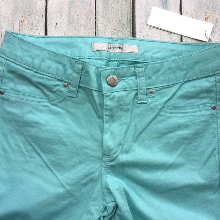 NWT - Joe's Jeans Turquoise Skinny Girls Jeans -Size 14-Jean Pool