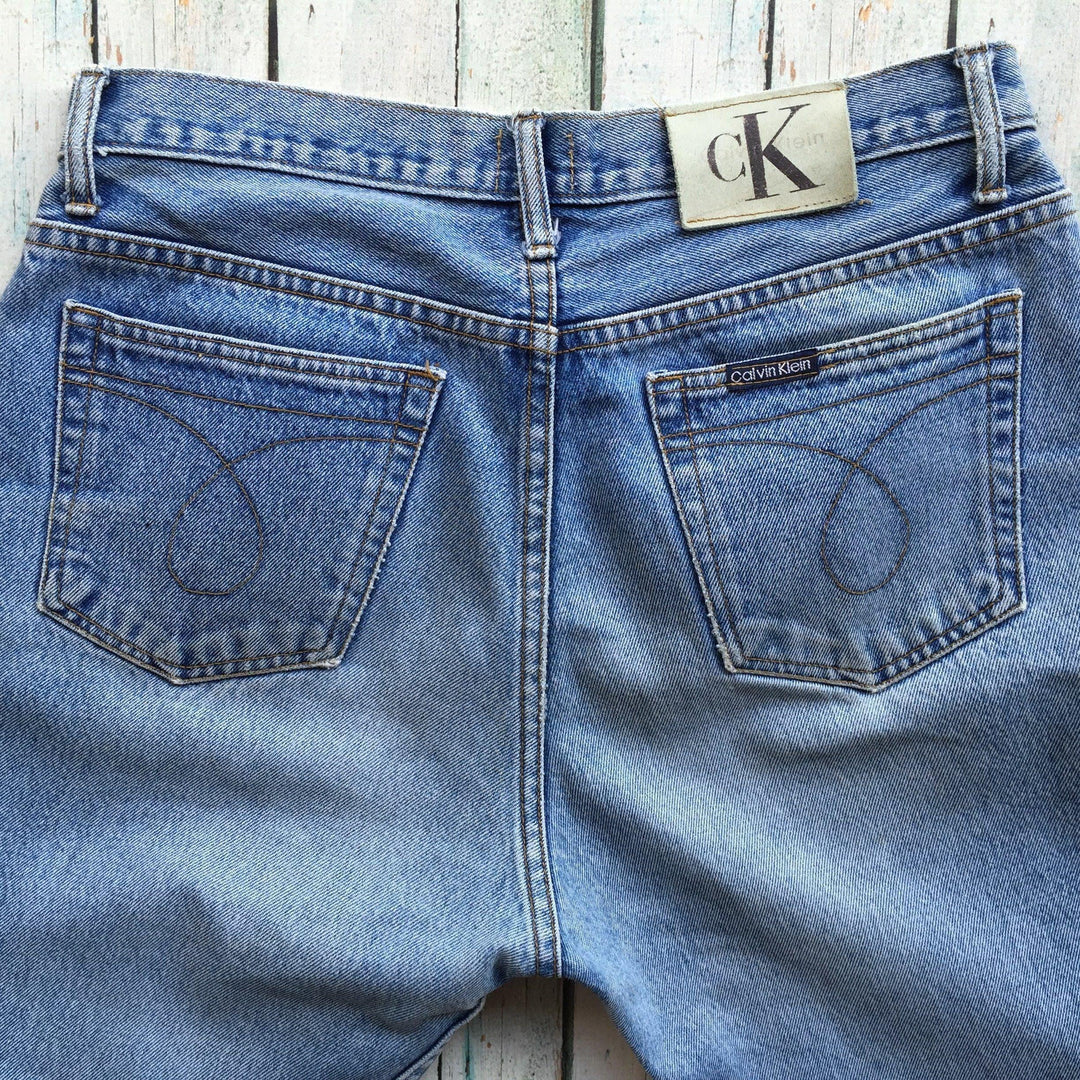 Calvin Klein Denim 90's Easy Fit - Size 34-Jean Pool