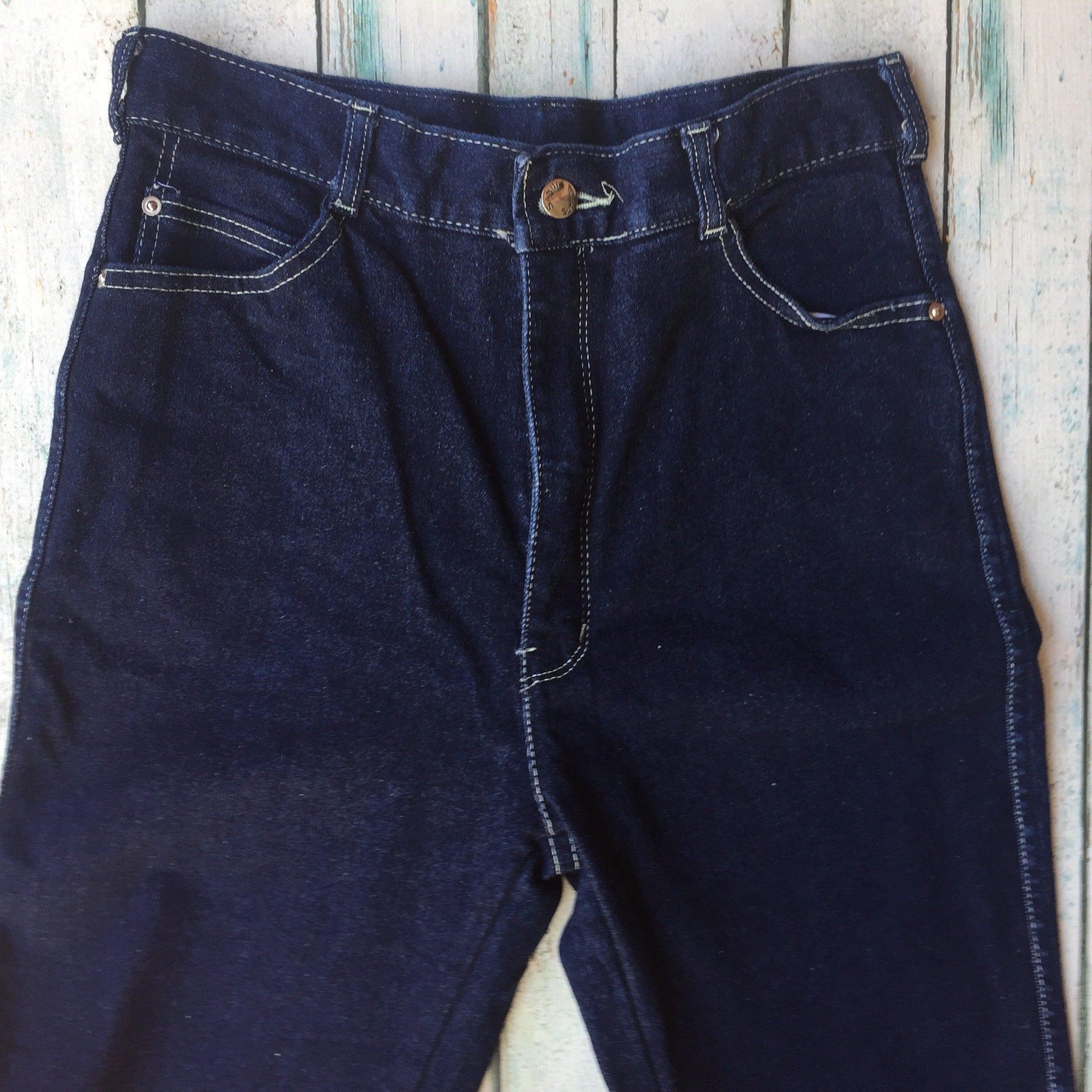 Iconic Australian Made - Sandi 1980's Stretch Jeans- Size 12/14 – Jean Pool