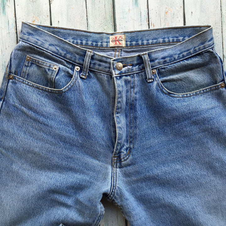 Calvin Klein Denim 90's Easy Fit - Size 34-Jean Pool