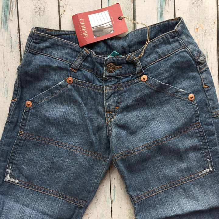 NWT - Chipie Crop Denim 'Porridge' Jeans- Size 8/10-Jean Pool