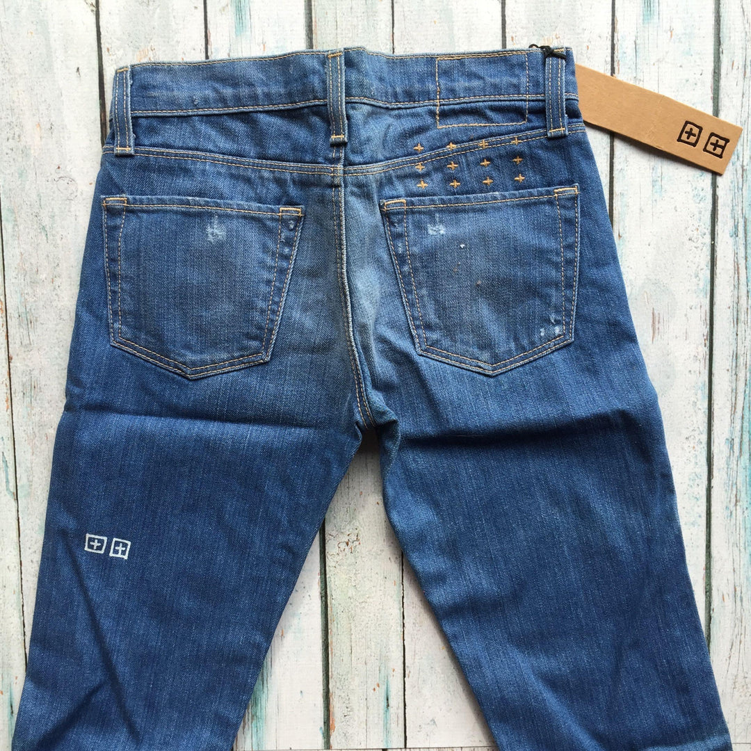 NWT -Ksubi Mid Wash 'Scooter' Jeans- Size 24-Jean Pool