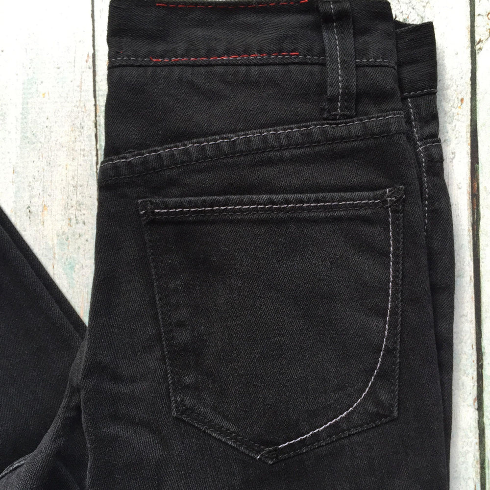 NEW - Paper Denim & Cloth 'Sienna' Black Jeans RRP $265 -Size 24-Jean Pool