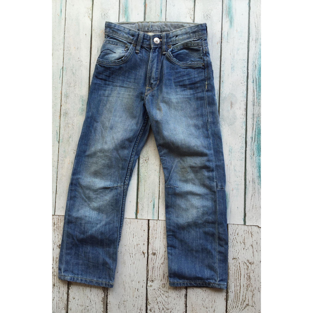 Bragg Boys Straight Leg Jeans - Size 5/6-Jean Pool