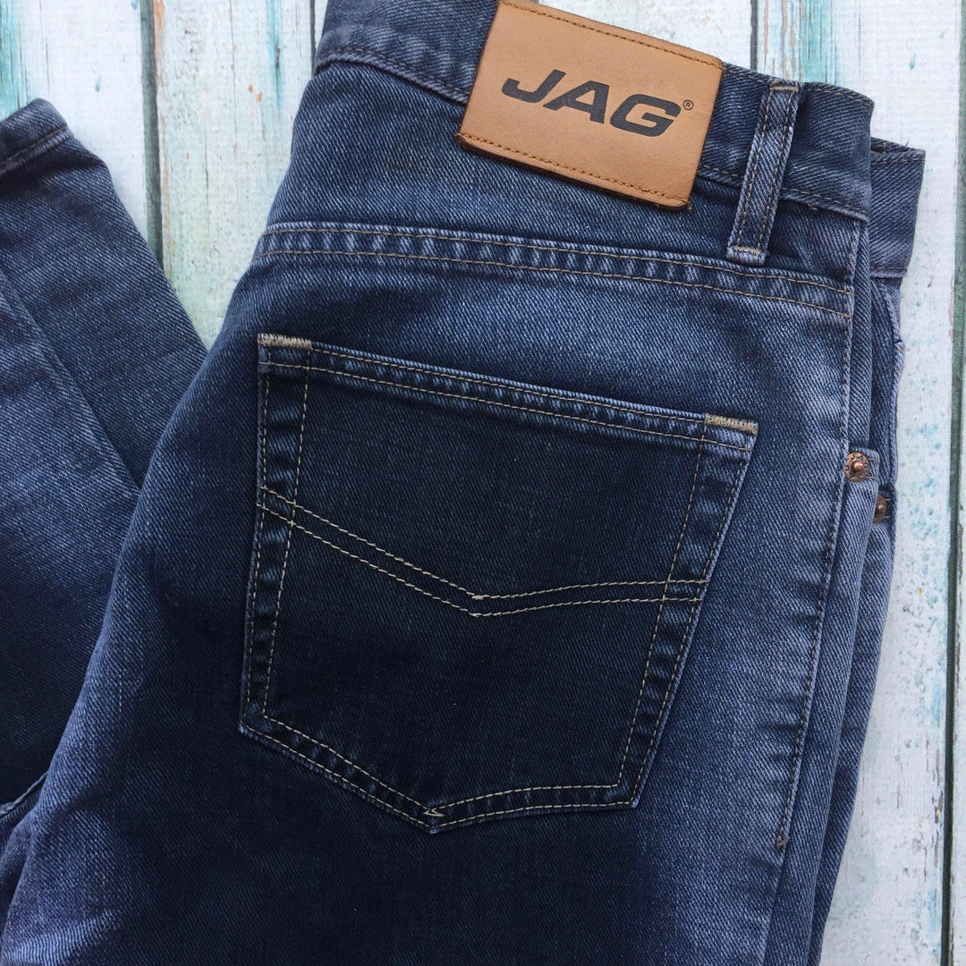 Jag Distressed Airbrush Look Mens Jeans - Size 33-Jean Pool