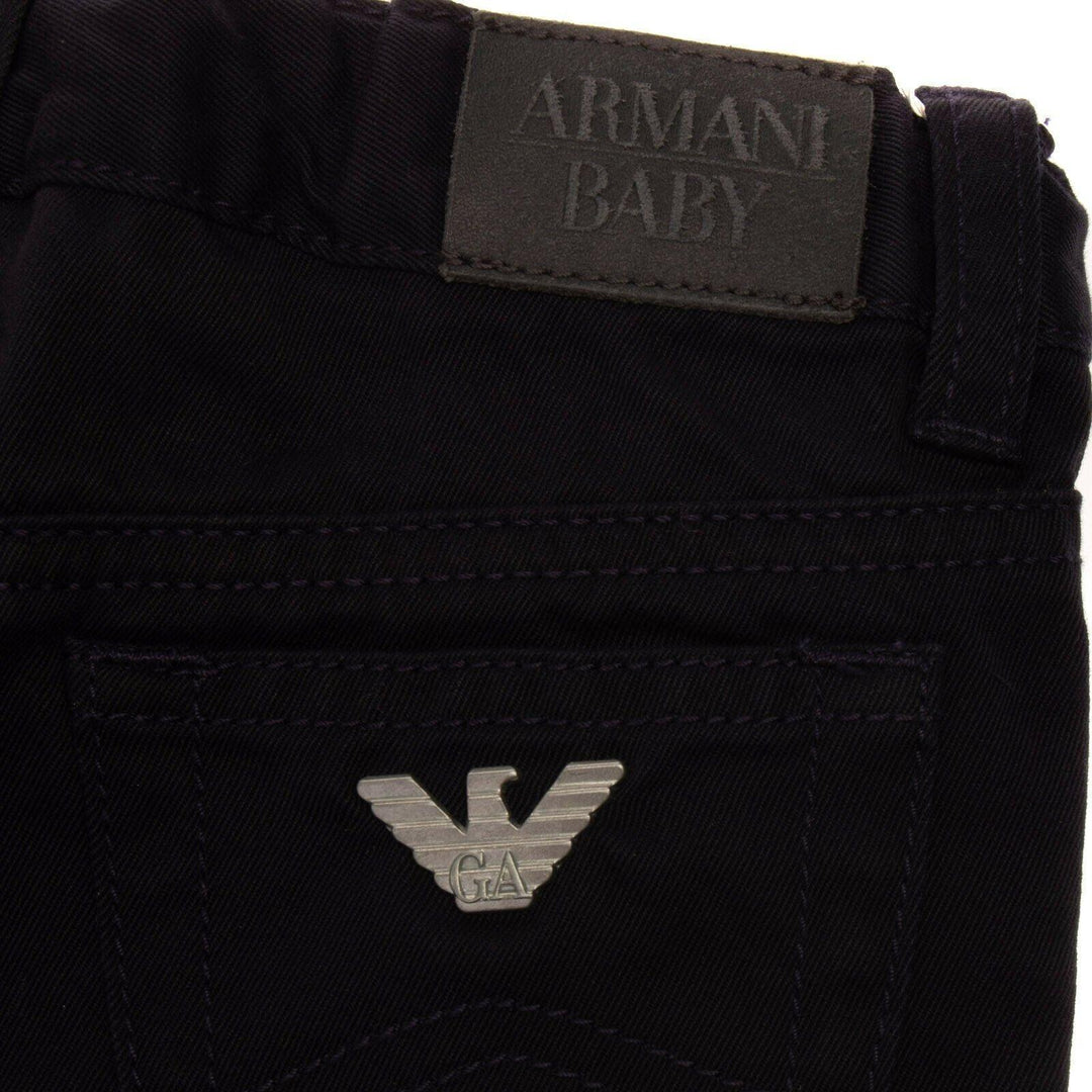 NWT - Armani Baby Navy Jean Shorts - Select Size - Jean Pool